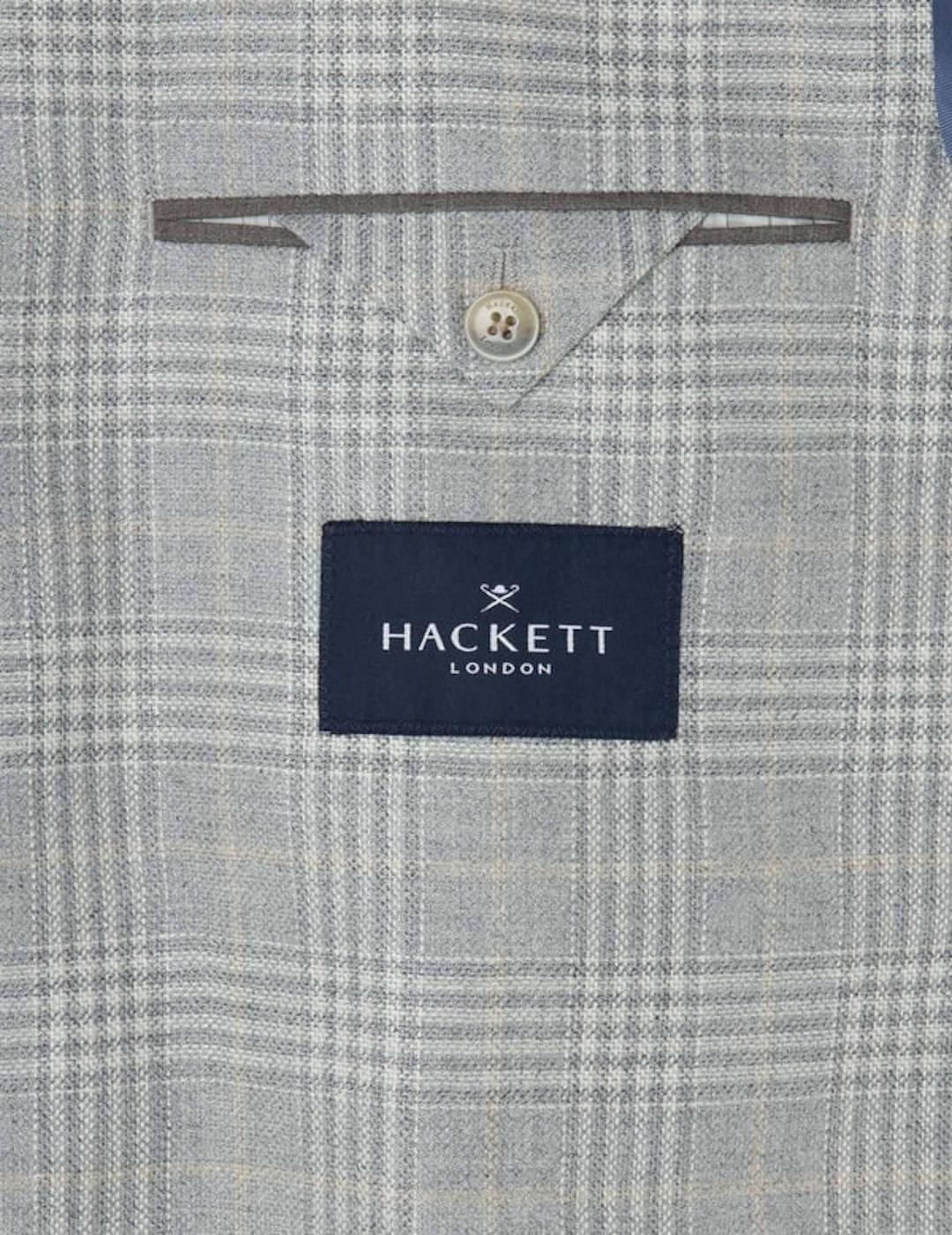 Americana HACKETT Cuadros Perla/Beige