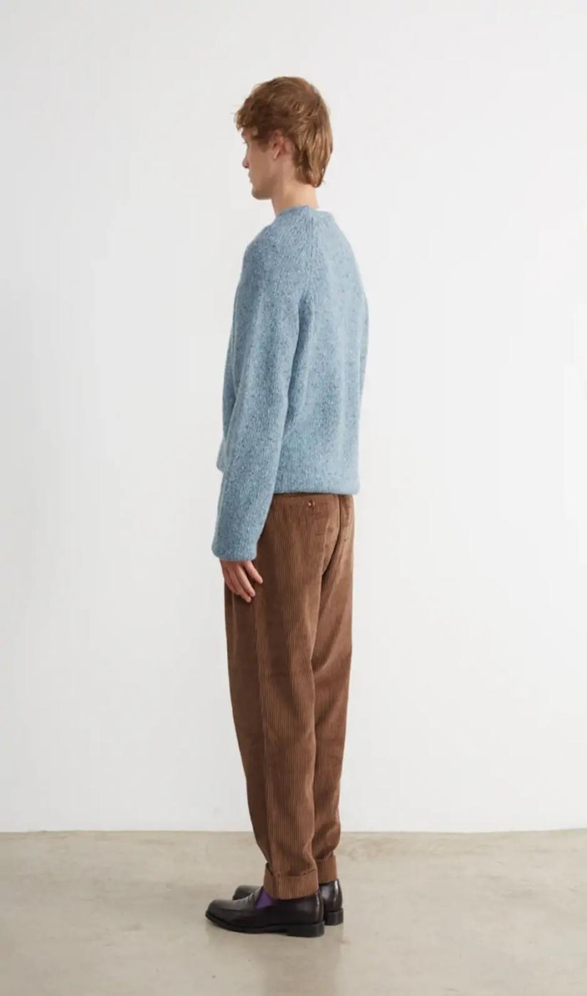 Pantalón EDMMOND Pana Choco