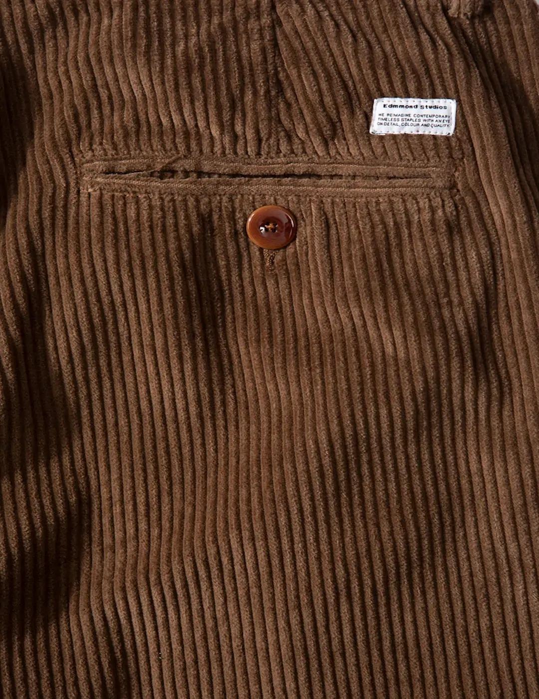 Pantalón EDMMOND Pana Choco