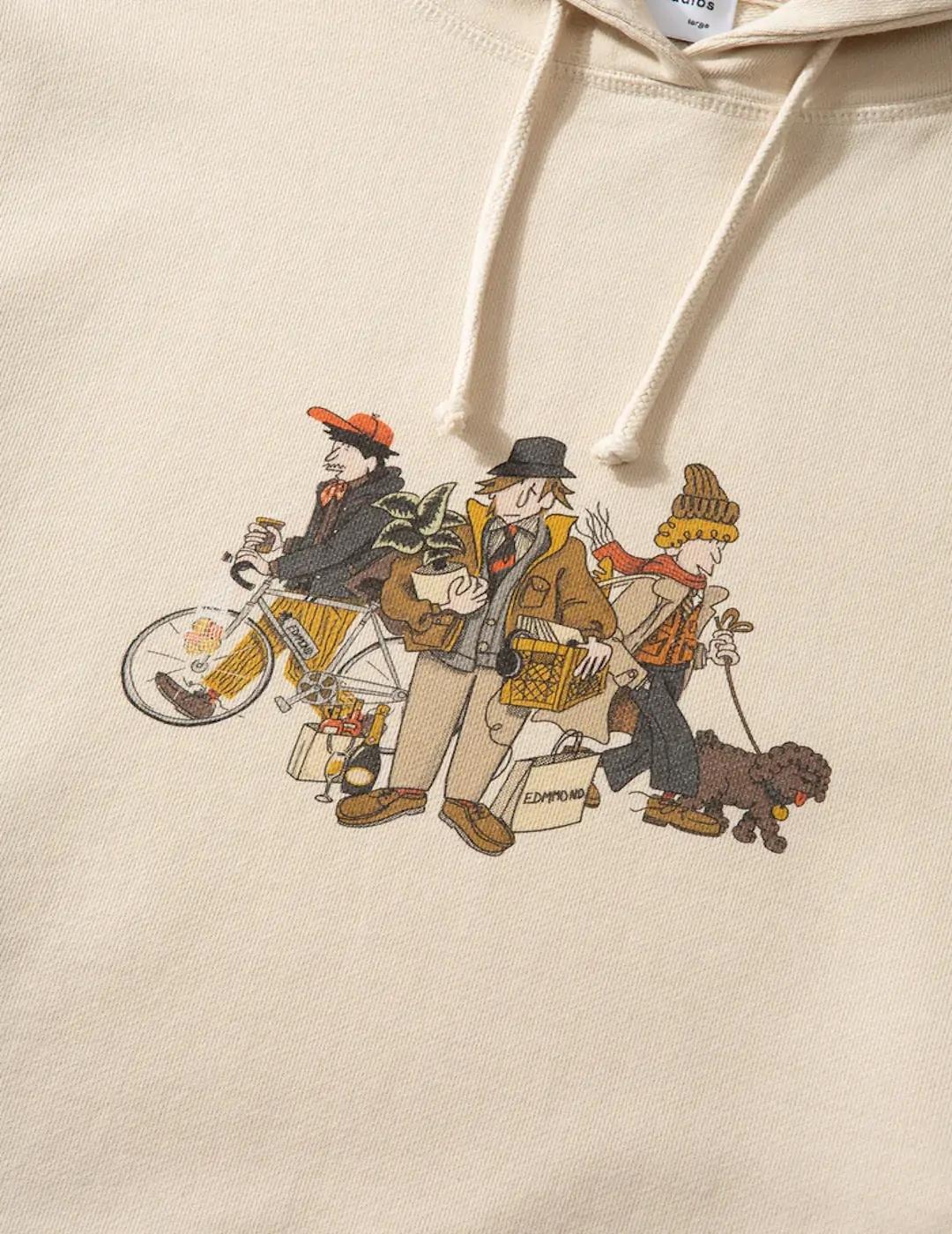 Sudadera EDMMOND Topo