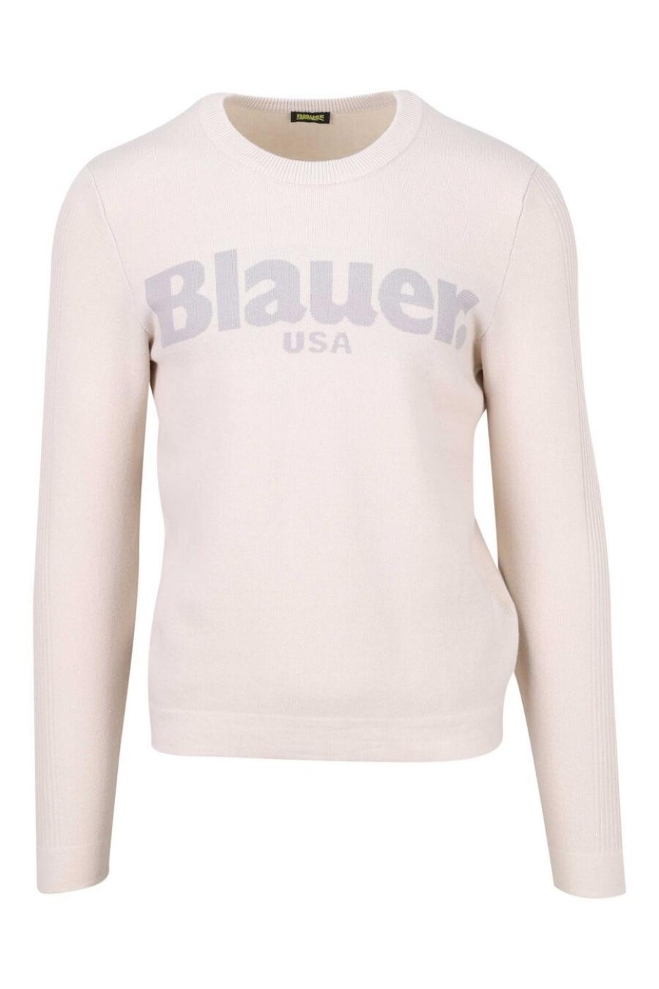 Jersey BLAUER Logo Crudo