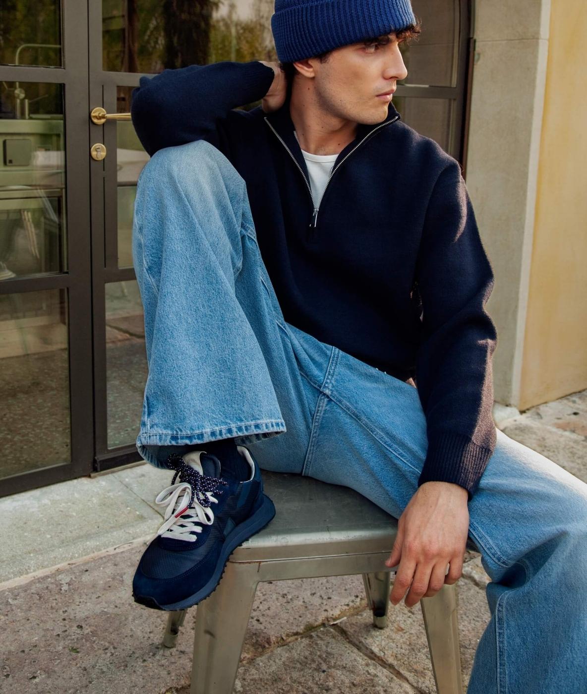 Zapatilla GHÔUD Marino