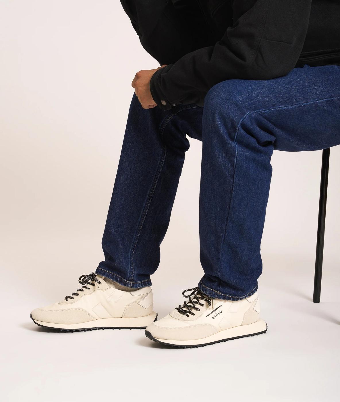 Zapatilla GHÔUD Marfil