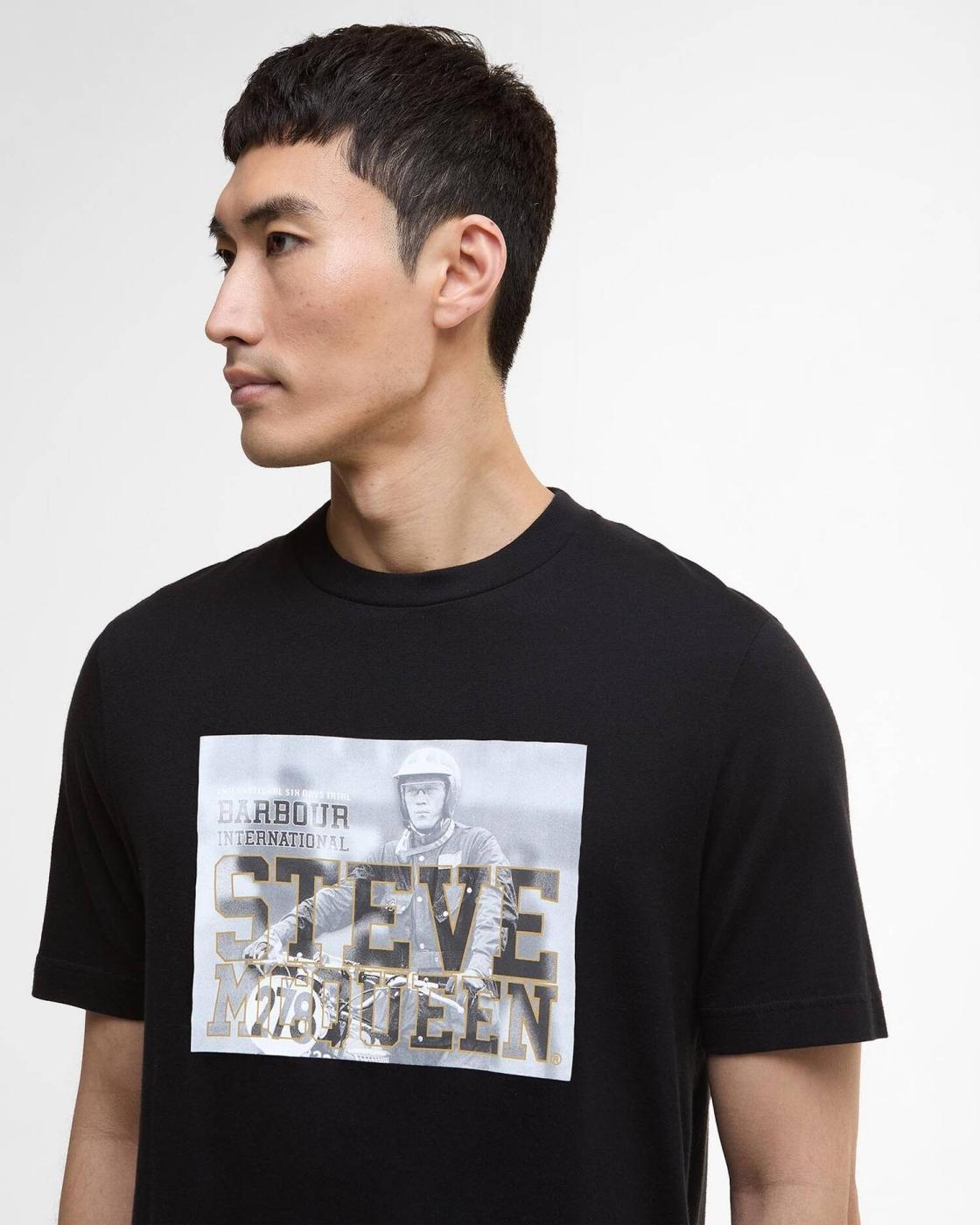 Camiseta BARBOUR McQuuen Black